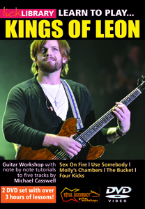 Lick Library release Kings of Leon instructional DVD